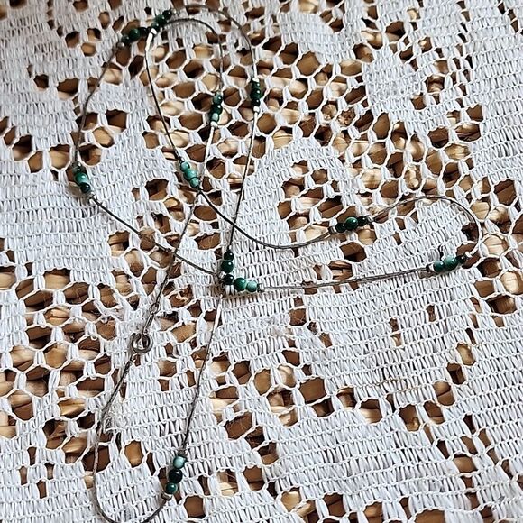 Vintage Beaded Chain Made In Korea - Picture 6 of 7